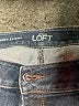Ann Taylor LOFT Chevron-herringbone Blue Jeans Size 30 waist - photo 7