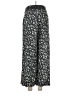 MNG Print Black Casual Pants Size 8 - photo 2