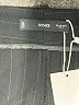 MNG Stripes Black Dress Pants Size 16 - photo 4