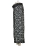 MNG Print Black Casual Pants Size 8 - photo 5