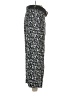 MNG Print Black Casual Pants Size 8 - photo 4