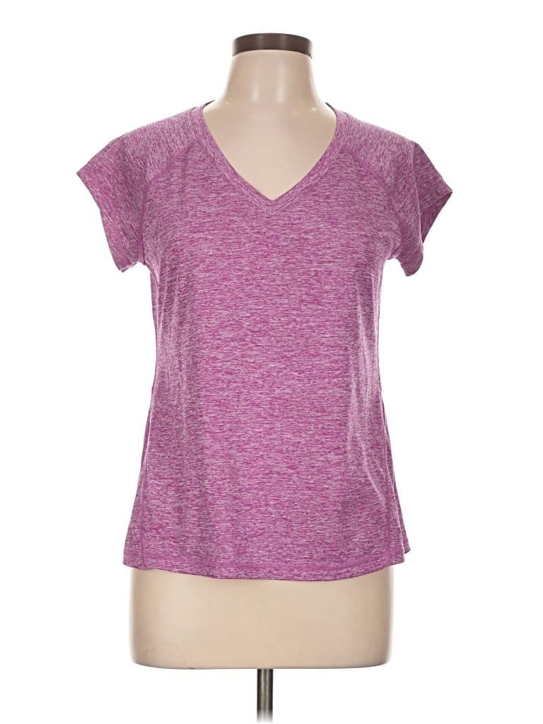 Pre-owned Ideology Active T-shirt In Purple