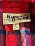 Hester & Orchard Plaid Red 3/4 Sleeve Button-Down Shirt Size M - photo 7