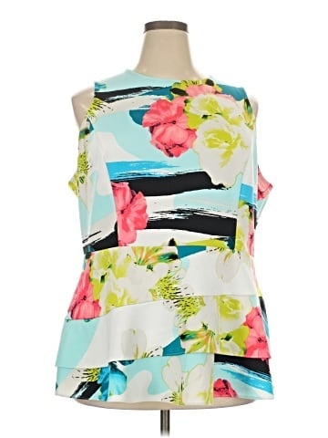 Worthington Sleeveless Blouse (view 1)