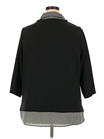 Adrianna Papell 3/4 Sleeve Blouse (view 2)