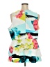 Worthington Tropical Teal Sleeveless Blouse Size 2X - photo 2