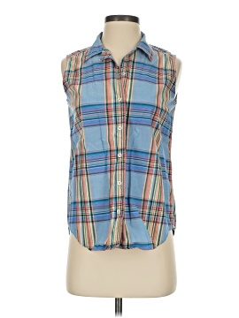 Eddie Bauer Sleeveless Button Down Shirt