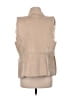 Love Tree 100% Polyester Ivory Faux Fur Vest Size M - photo 2