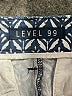 Level 99 Chevron-herringbone Blue Shorts Size 26 waist - photo 3