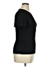 Fashion Black Short Sleeve Top Size XL - photo 4