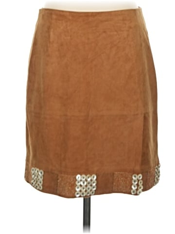 VOE Voice of Europe Leather Skirt (view 1)