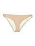 Shade & Shore Solid Tan Swimsuit Bottoms Size M - photo 1