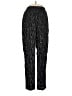 Coldwater Creek 100% Rayon Print Black Casual Pants Size M (petite) - photo 1