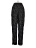 Coldwater Creek 100% Rayon Print Black Casual Pants Size M (petite) - photo 2