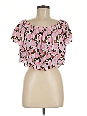 Forever 21 Short Sleeve Blouse (view 1)