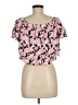 Forever 21 100% Rayon Pink Short Sleeve Blouse Size M - photo 2