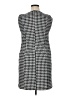 metaphor Houndstooth Gray Casual Dress Size XL - photo 2