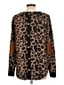 Pink Clover Animal Print Brown Pullover Sweater Size L (estimated) - photo 2