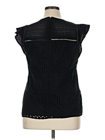 MICHAEL Michael Kors Short Sleeve Blouse (view 2)