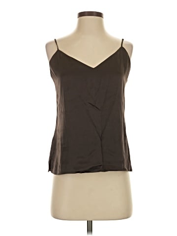 L'Agence Sleeveless Silk Top (view 1)
