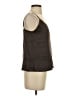 L'Agence 100% Silk Brown Sleeveless Silk Top Size S - photo 4