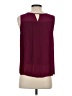 Massimo Dutti Burgundy Sleeveless Blouse Size XS - photo 2