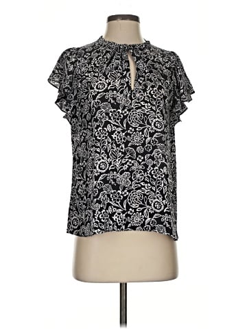 Ann Taylor LOFT Short Sleeve Blouse (view 1)