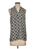 Ava Christine 100% Polyester Gray Sleeveless Blouse Size S - photo 1
