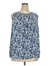 Fun2Fun Blue Sleeveless Blouse Size 2X - photo 1