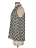 Ava Christine 100% Polyester Gray Sleeveless Blouse Size S - photo 5
