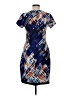 Cato Graphic Blue Casual Dress Size 8 - photo 2