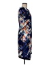 Cato Graphic Blue Casual Dress Size 8 - photo 4