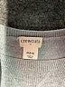 Crewcuts Outlet 100% Cotton Solid Gray Pullover Sweater Size 8 - 9 - photo 3