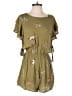 Billabong 100% Rayon Floral Green Romper Size M - photo 1