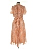 ASOS 100% Polyester Orange Cocktail Dress Size 8 - photo 2