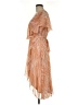 ASOS 100% Polyester Orange Cocktail Dress Size 8 - photo 5