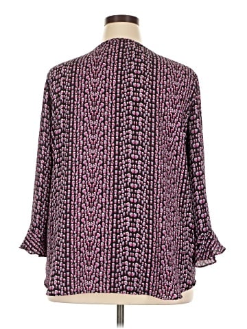 Van Heusen Long Sleeve Blouse (view 2)