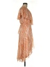 ASOS 100% Polyester Orange Cocktail Dress Size 8 - photo 4