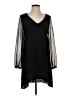 Express 100% Rayon Black Cocktail Dress Size S - photo 1