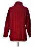 Karen Scott Argyle Red Turtleneck Sweater Size L - photo 2