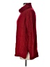 Karen Scott Argyle Red Turtleneck Sweater Size L - photo 5