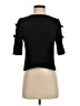 Club Monaco 100% Polyester Black Short Sleeve Top Size XS - photo 1