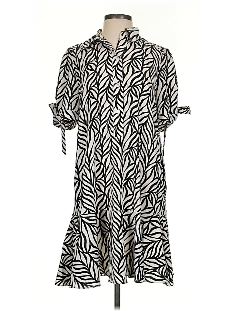 Pre-owned Emma & Michele Casual Dress In Ivory