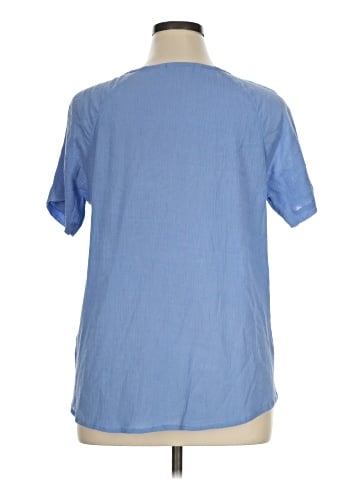 Soft Surroundings Short Sleeve Blouse (view 2)