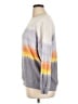 Athleta Tie-dye Gray Purple Pullover Sweater Size XL - photo 5