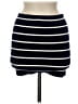 Caroline Constas Stripes Blue Black Casual Skirt Size M - photo 2