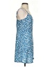 Romwe Print Blue Casual Dress Size S - photo 4