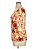 BCBGMAXAZRIA Floral Orange Pullover Sweater Size XL - photo 5