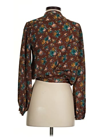 Zara Basic Long Sleeve Blouse (view 2)