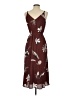 Mossimo 100% Polyester Floral Brown Casual Dress Size XS - photo 2